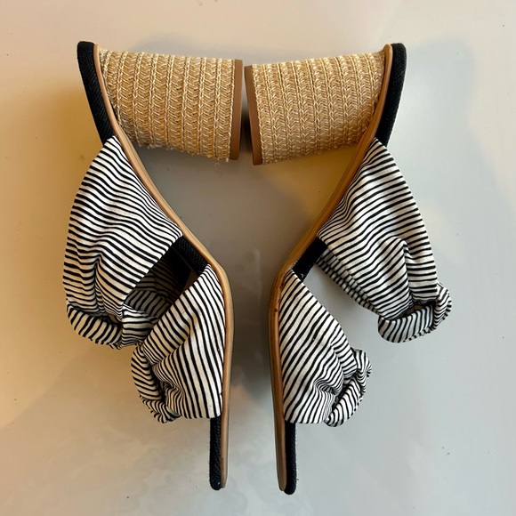 Dolce Vita Jene Slide Sandal black and white stripe - Picture 10 of 16